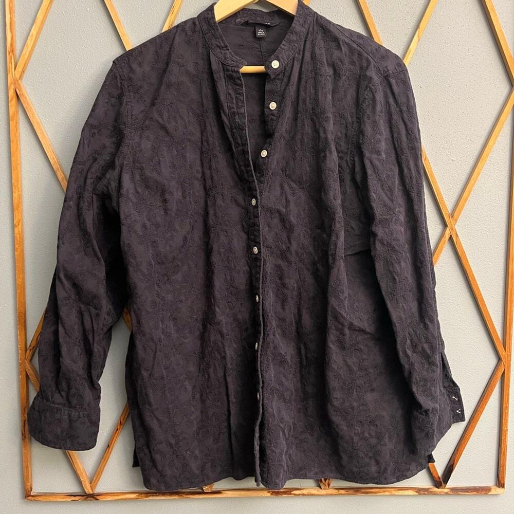 Lands’ End Button Down Blouse